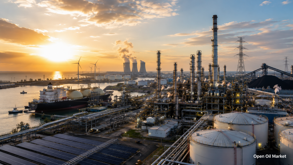 Actualités pétrolières et énergétiques — Lundi, 6 juillet 2026 : OPEP+ augmente la production, pétrole Brent, gaz, GNL et raffineries