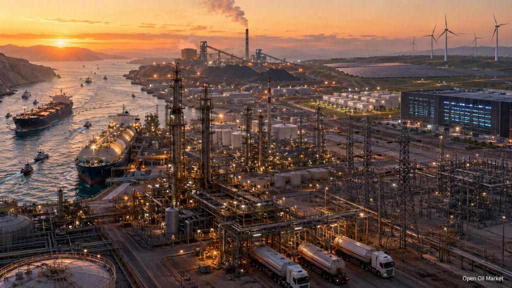 Marché mondial du pétrole, du gaz et de l'énergie au 16 juillet 2026 — GNL, Raffineries, Électricité et Énergies Renouvelables