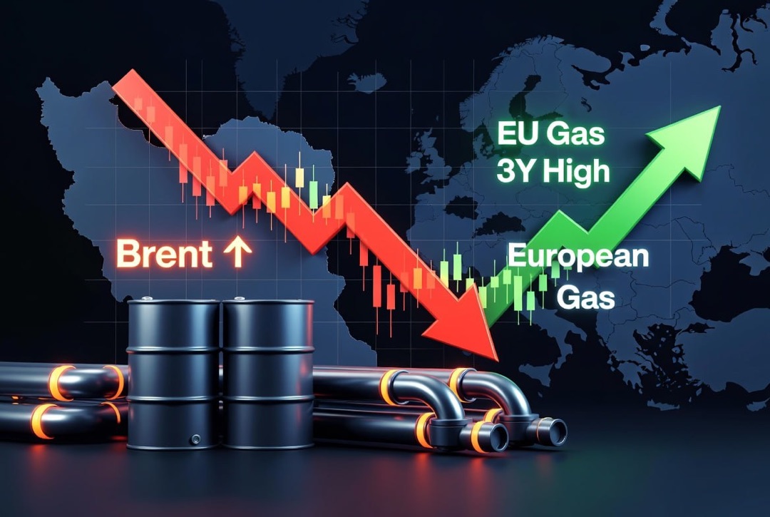 Actualités pétrole et énergie — Mercredi, 29 juillet 2026 : la pause des frappes américaines contre l'Iran fait chuter le Brent, le gaz en Europe atteint un maximum de trois ans