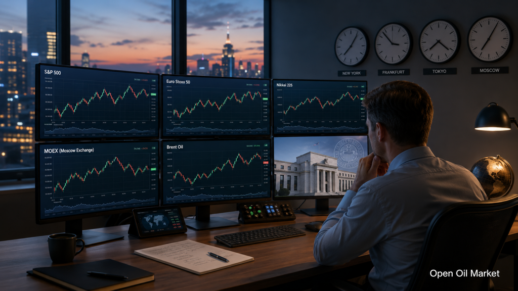 Analyse des marchés mondiaux et des indices avant la semaine de la Fed événements économiques 14 juin 2026