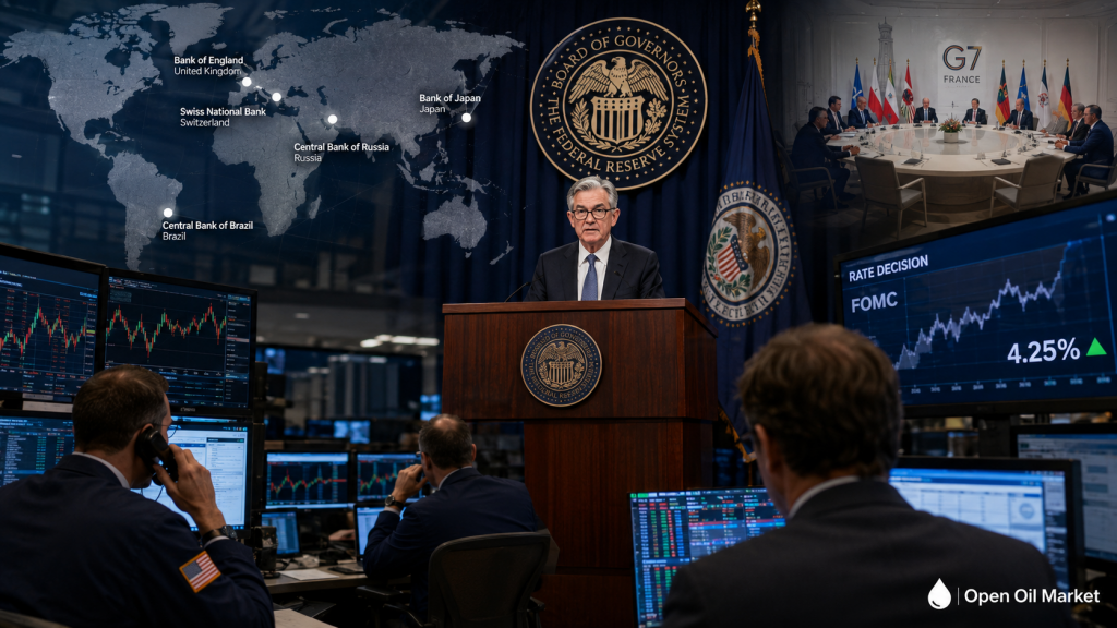 Calendrier des investisseurs pour la semaine du 15 au 19 juin 2026 : G7, décisions de la Réserve fédérale, Banque du Japon, Banque d'Angleterre, Banque centrale de Russie et rapports d'Accenture, Kroger, Jabil