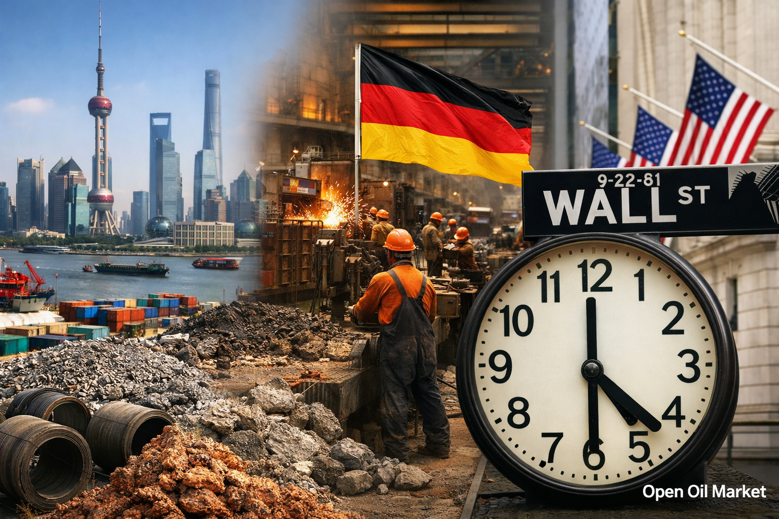 Marchés financiers mondiaux inflation Chine production industrielle Allemagne attentes inflationnistes États-Unis événements économiques 9 mars 2026