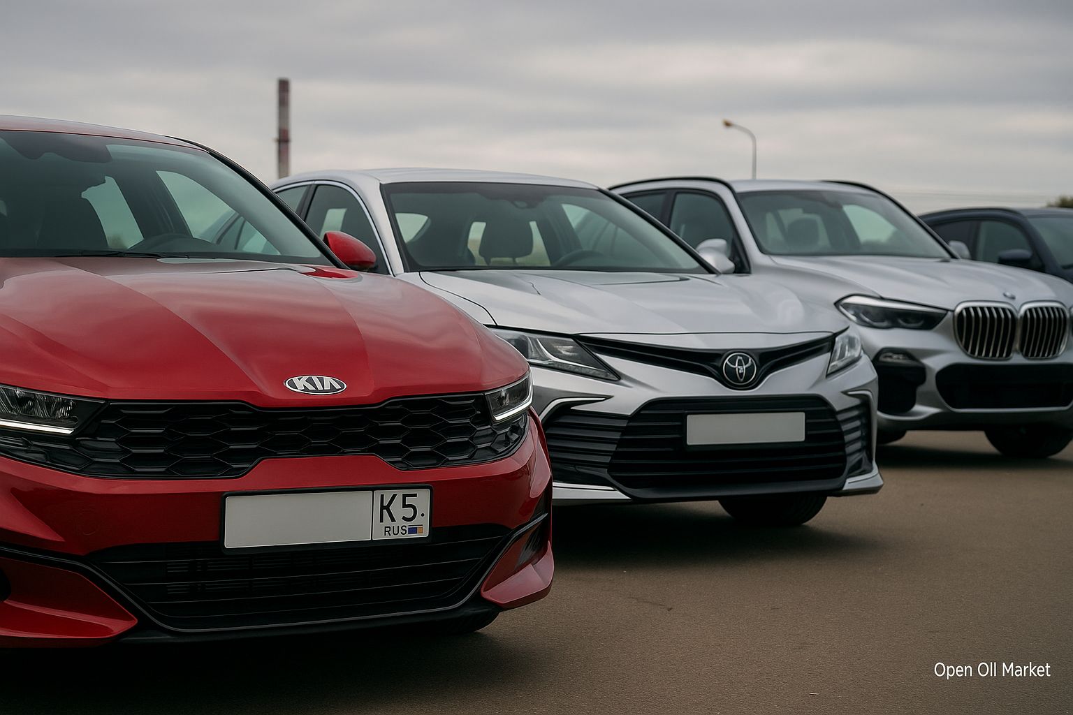 Voitures étrangères en Russie : augmentation des prix - nouvelle taxe de recyclage et forte augmentation des prix des véhicules de plus de 160 ch.