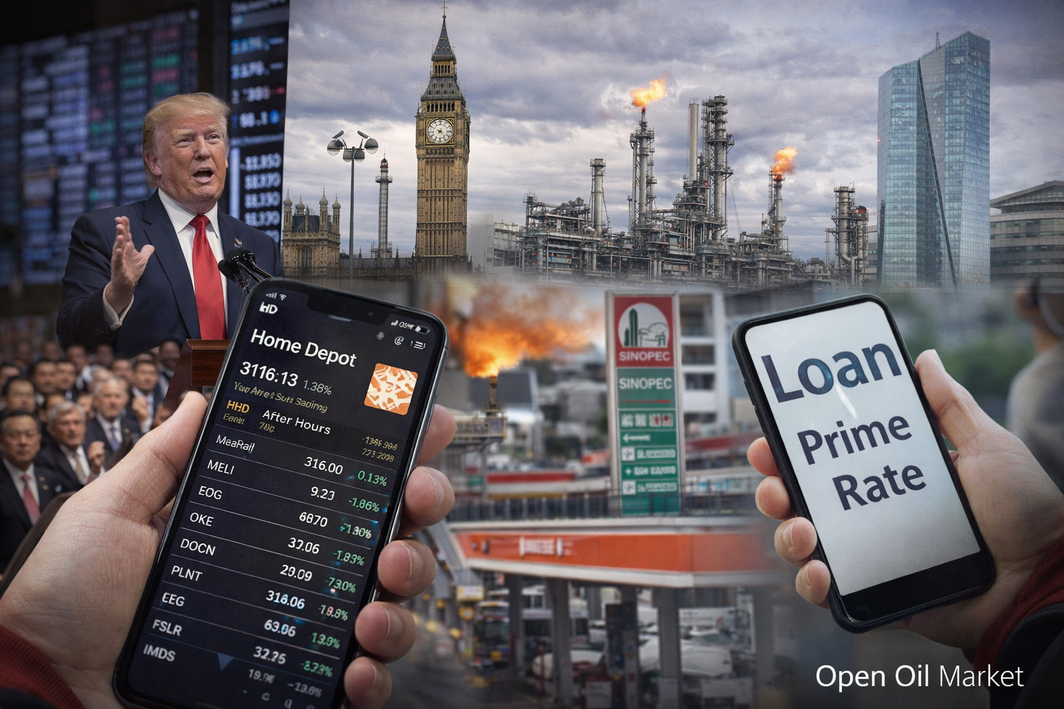 Événements économiques et rapports d'entreprise : mardi 24 février 2026 — supplément d'importation des États-Unis, taux LPR en Chine et pic des rapports aux États-Unis