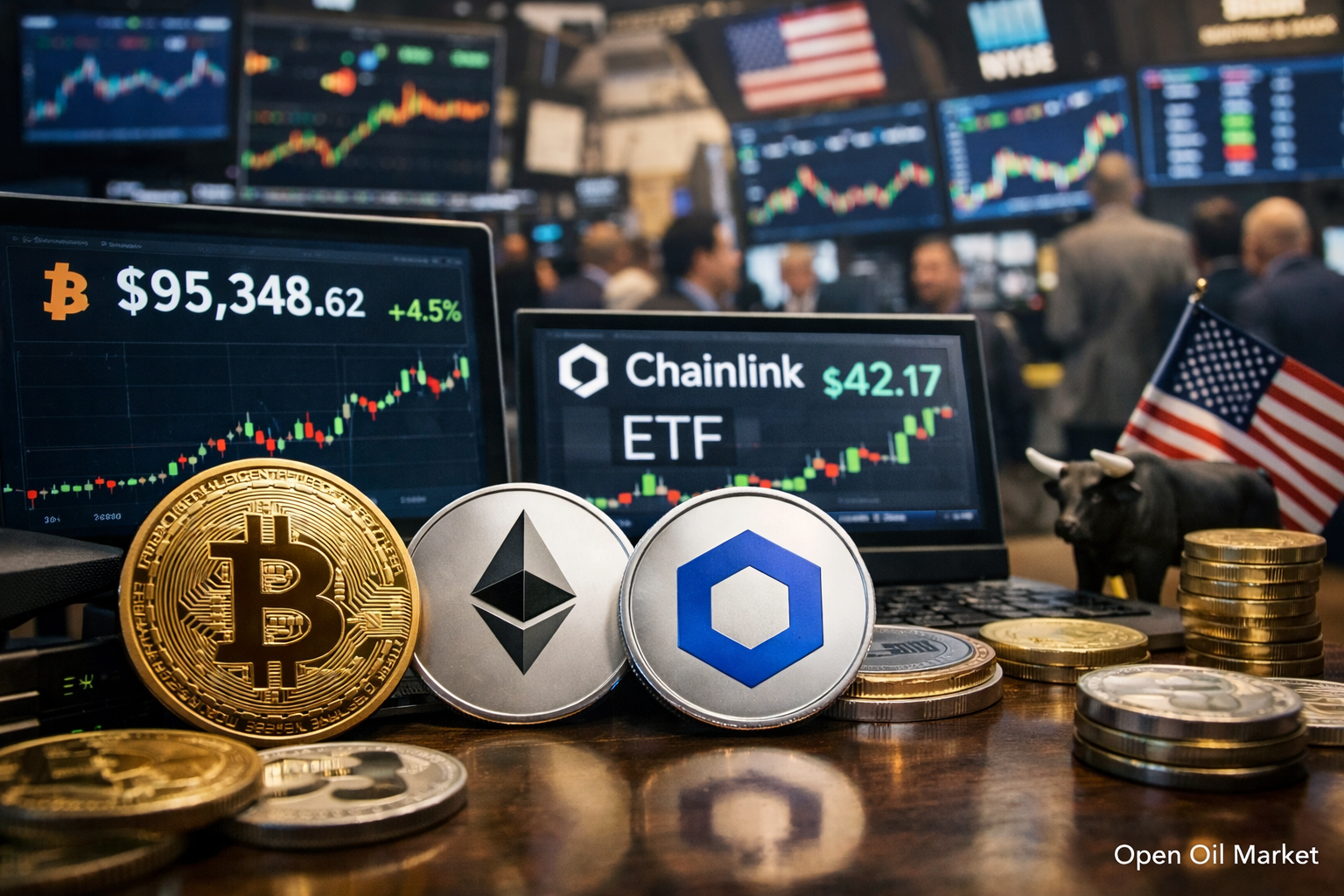 Actualités des cryptomonnaies, jeudi 15 janvier 2026 - L'ETF Chainlink arrive à la NYSE.
