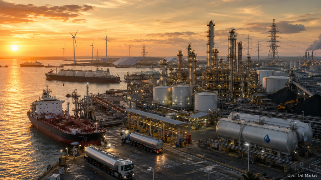 Actualités pétrolières et énergétiques du 13 juillet 2026 - Raffineries, diesel, pétrole, gaz et secteur énergétique mondial