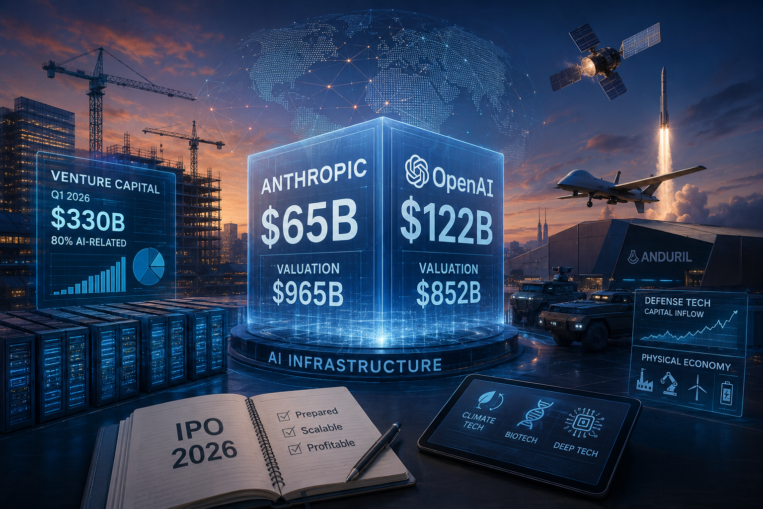Actualités des startups et des investissements en capital-risque, mercredi 3 juin 2026 : infrastructure IA, technologies de défense et pari sur l'économie physique
