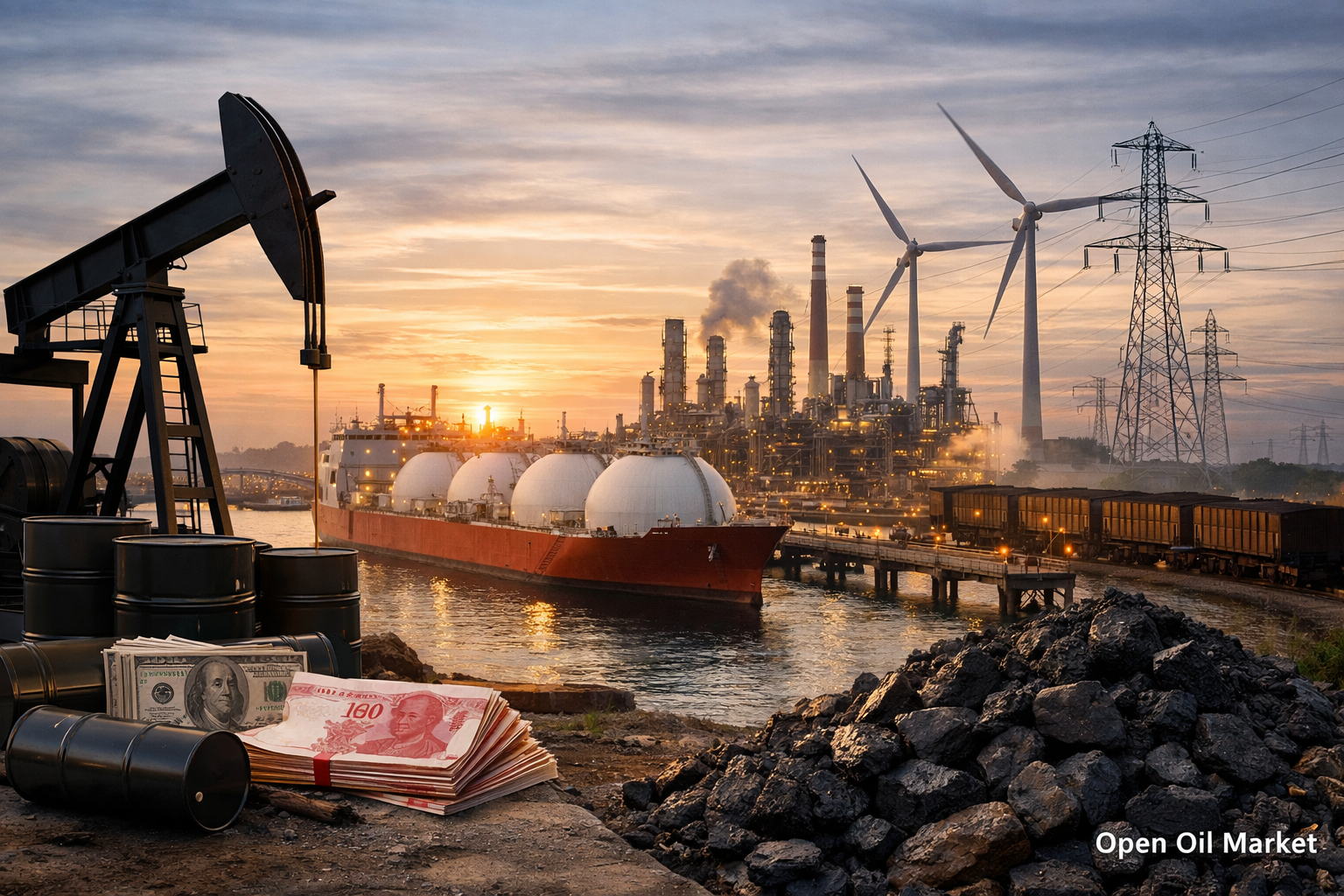 Le complexe énergétique mondial : pétrole, gaz, énergie et énergies renouvelables — 17 janvier 2026