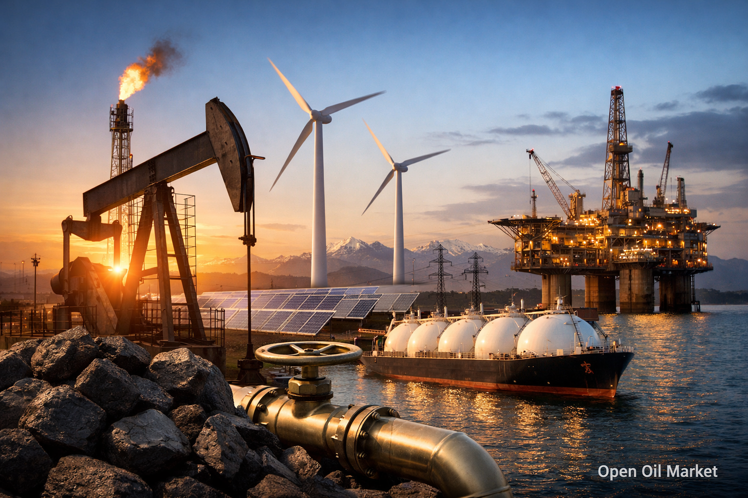 Actualités pétrole et gaz et énergie, mercredi 28 janvier 2026 : l'UE renforce les sanctions, le froid teste les systèmes énergétiques