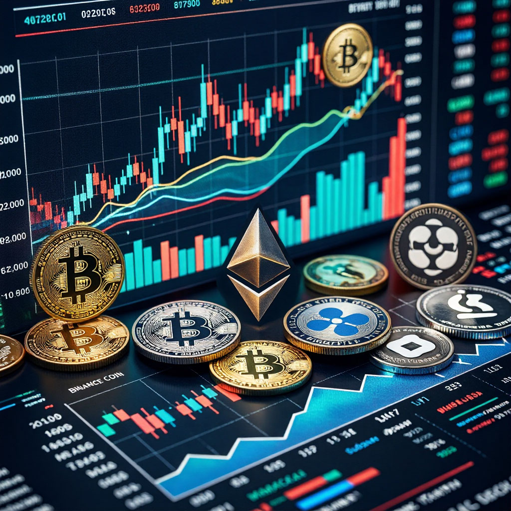 Actualités crypto-monnaies 4 juin 2026 — Bitcoin et Ethereum sous pression des sorties ETF, stablecoins, dérivés réglementés et top 10 actifs numériques