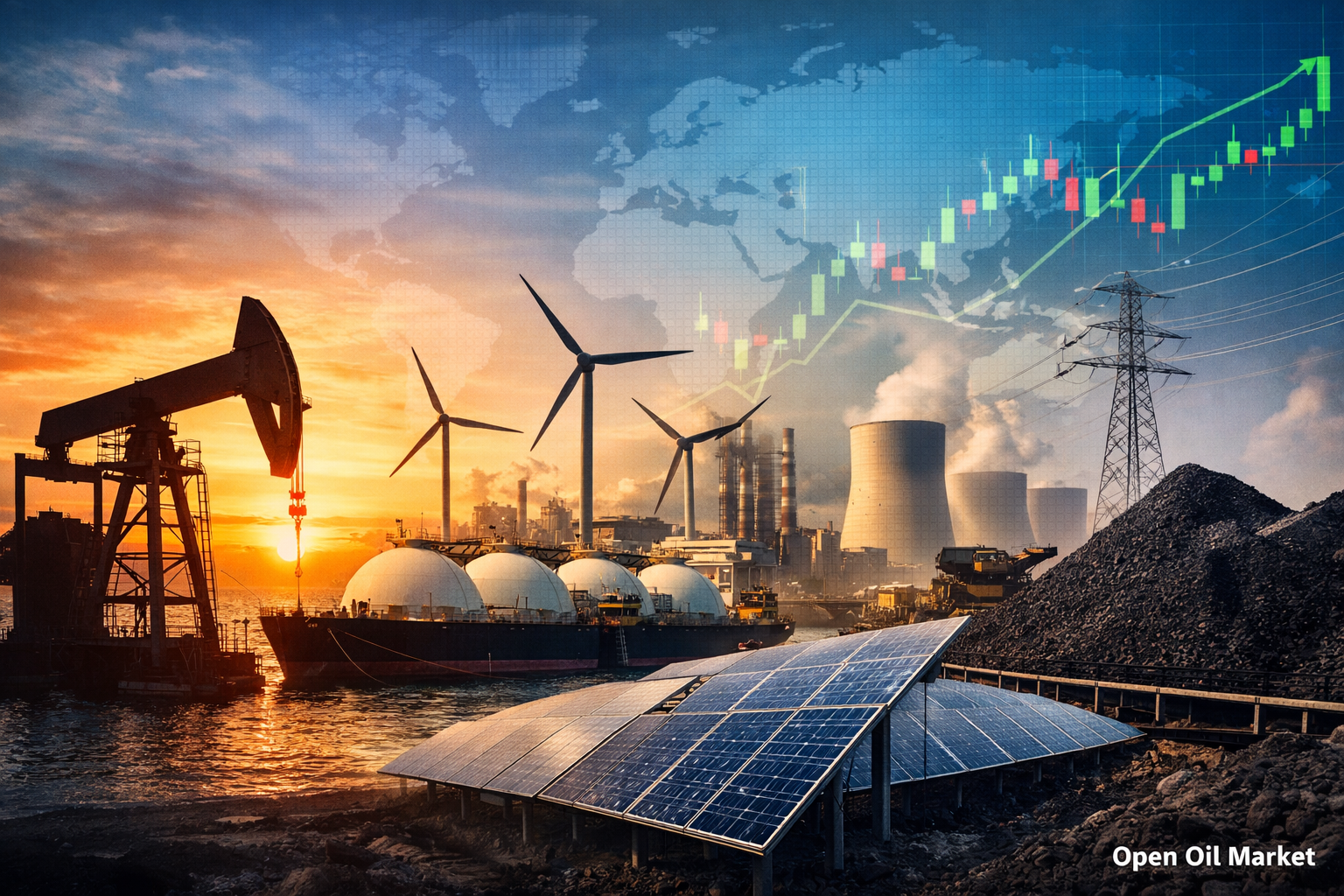 Actualités pétrole, gaz et énergie — mercredi, 24 décembre 2025 Marché mondial de l'énergie, pétrole, gaz, électricité