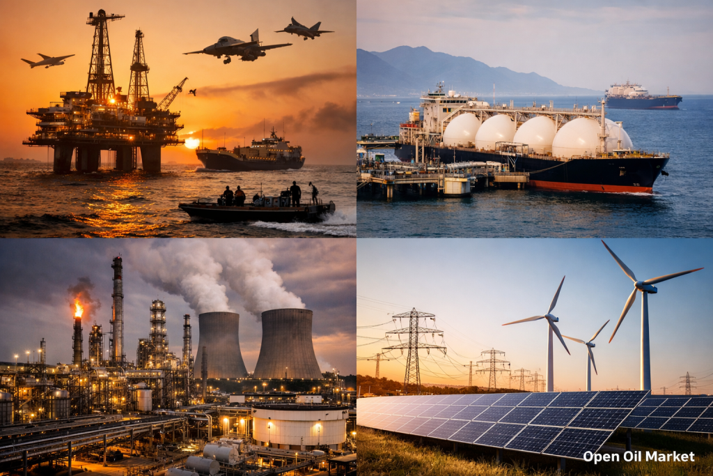 Nouvelles du pétrole et de l'énergie — lundi, 13 avril 2026 : pétrole, gaz et électricité entre géopolitique et nouveau cycle de demande