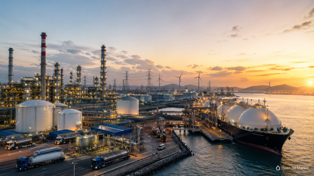 Actualités pétrole et énergie, vendredi 1er mai 2026 : pétrole après le choc des prix, le GNL augmente, les raffineries bénéficient de la pénurie de carburant