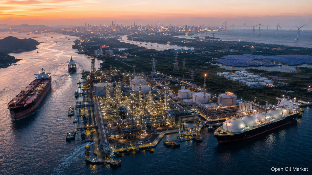 Nouvelles du secteur pétrolier et gazier et de l'énergie - lundi 25 mai 2026 : pénurie de pétrole, marché tendu du GNL et demande d'électricité estivale.