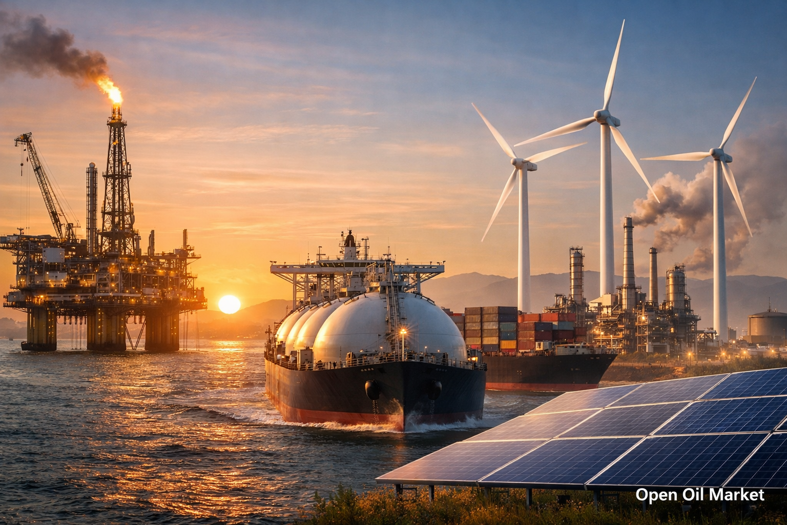 Actualités pétrolières et énergétiques, mardi 30 décembre 2025 : excès de pétrole et accélération de la transition énergétique.