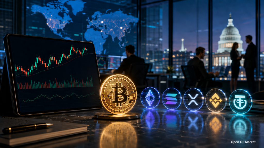 Actualités des cryptomonnaies 10 mai 2026 : Bitcoin, Ethereum, Solana, XRP, BNB et stablecoins sur le marché financier mondial.
