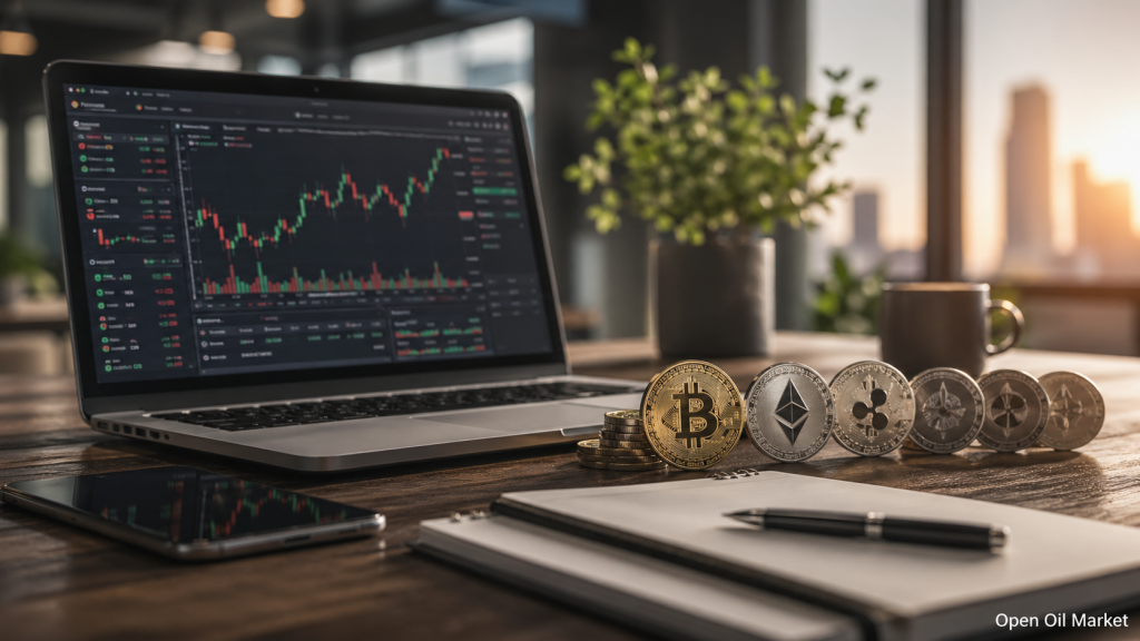 Actualités cryptomonnaies, lundi 27 avril 2026, croissance institutionnelle, bitcoin, ethereum, marché mondial