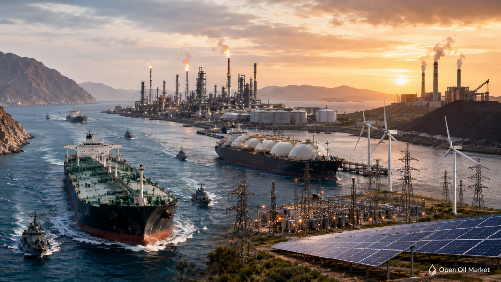 Actualités du secteur pétrolier et énergétique 1er juin 2026 : risque d'Ormuz, pétrole, gaz, GNL et secteur énergétique mondial