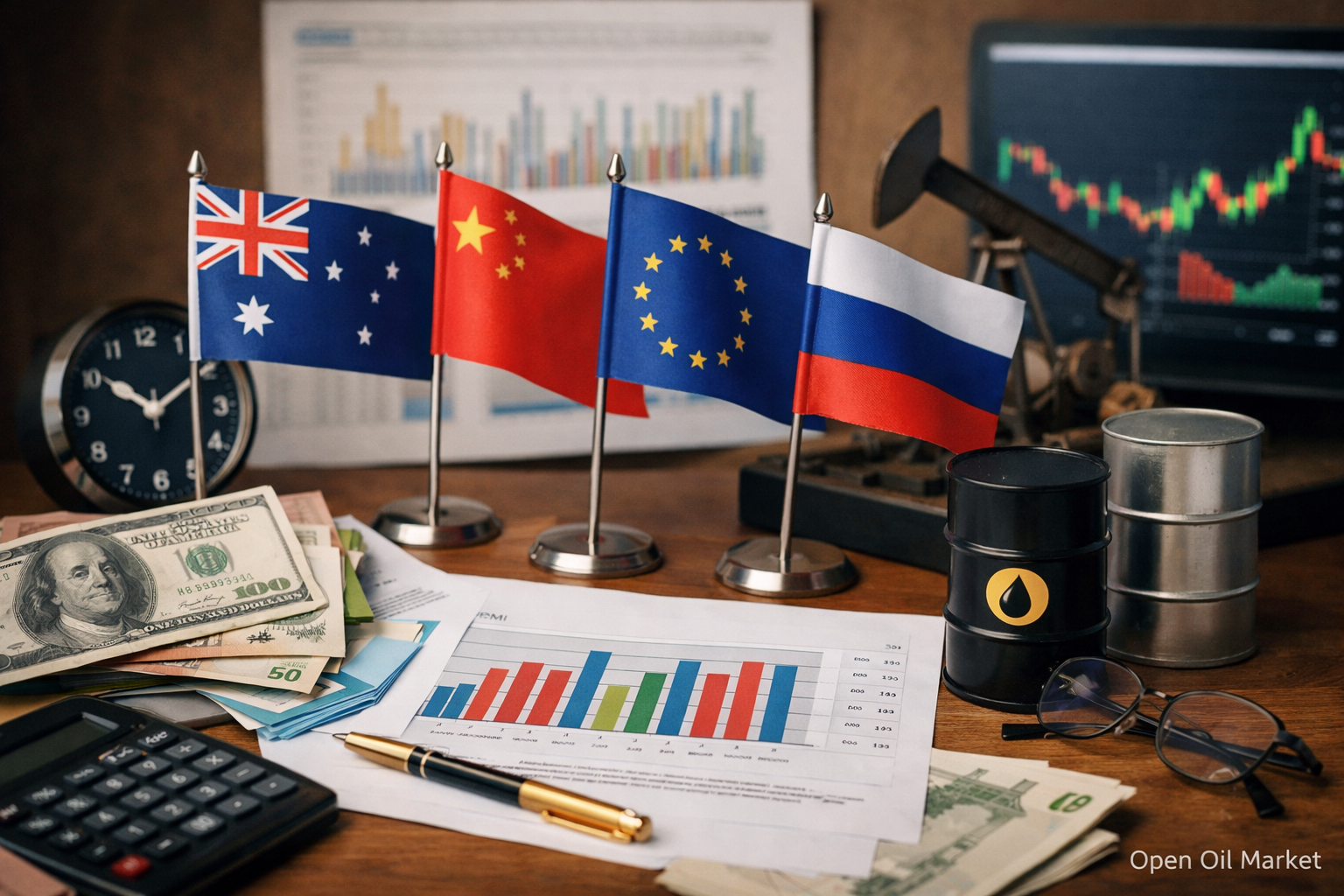 Événements économiques et rapports d'entreprise - 4 mars 2026 S&P 500, Euro Stoxx 50, Nikkei 225 et MOEX.