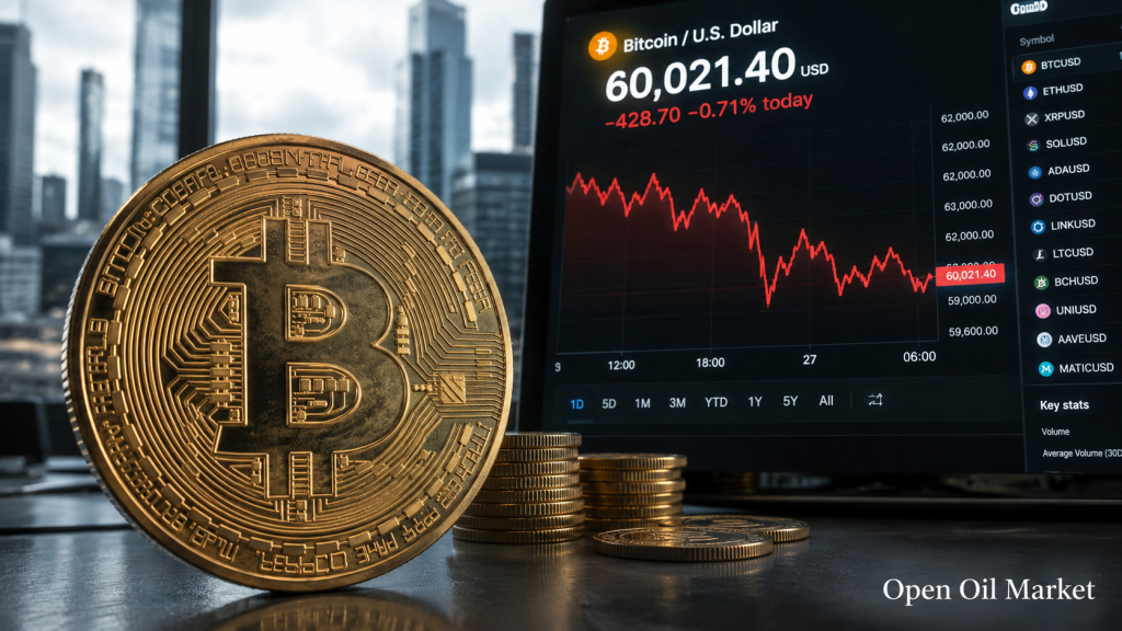 Actualités des cryptomonnaies 28 juin 2026 : Bitcoin à 60 000 $, sorties d'ETF et stablecoins
