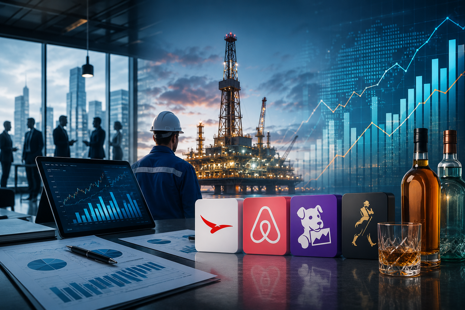 Événements économiques et rapports d'entreprise : jeudi 6 août 2026 — productivité du travail aux États-Unis, rapports ConocoPhillips, Airbnb, Datadog et Diageo