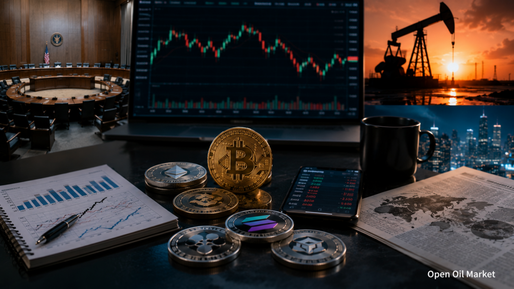 Marché des cryptomonnaies 27 juillet 2026 : bitcoin 64 000 $, sortie des ETF, réunion de la Fed et top 10 des cryptomonnaies