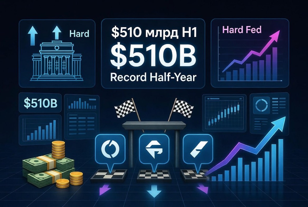 Nouvelles des startups et des investissements en capital-risque - vendredi 31 juillet 2026 : 510 milliards de dollars record pour le semestre, Réserve fédérale stricte et course aux mégafonds