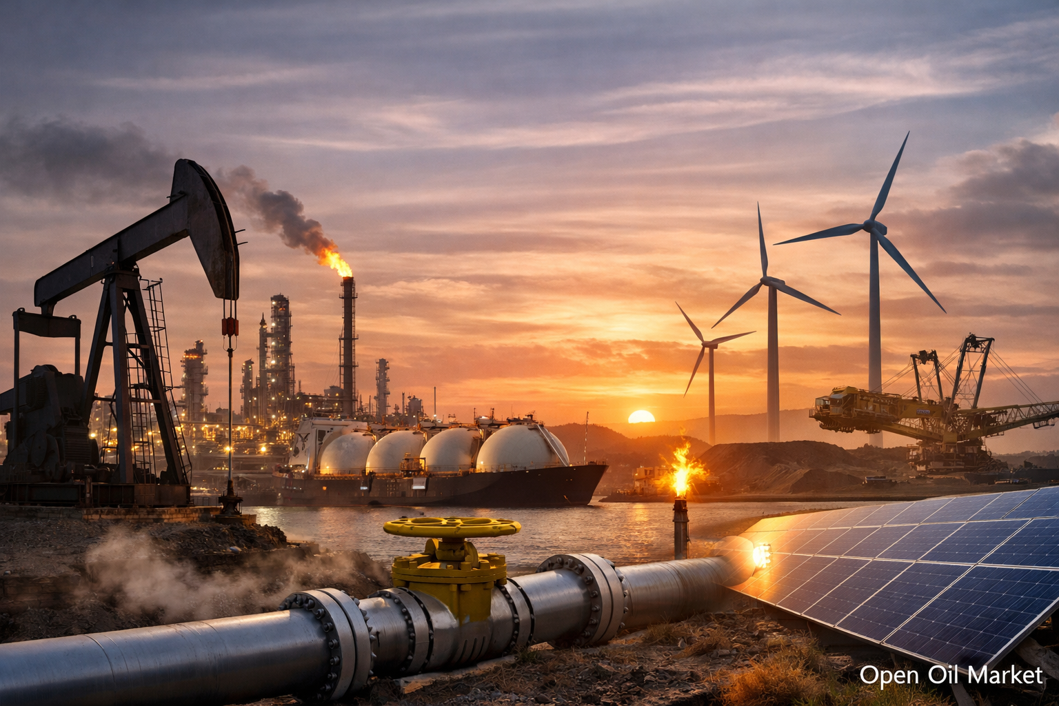 Actualités pétrole et gaz, vendredi 6 février 2026 : le pétrole baisse en attendant les négociations entre les États-Unis et l'Iran.