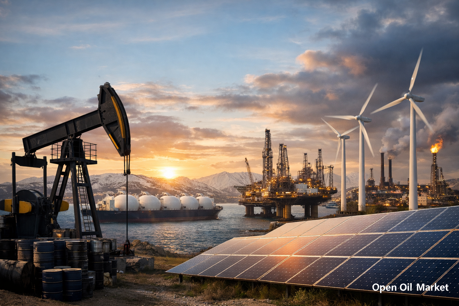 Actualités pétrolières et énergétiques 18 janvier 2026 — marché mondial de l'Énergie, pétrole, gaz, ER et marché énergétique