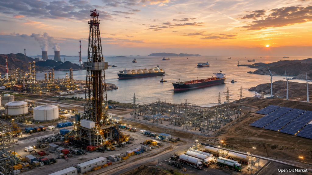 Actualités pétrole, gaz et énergie du 5 juin 2026 : pétrole, gaz, GNL, raffineries et marché mondial de l'énergie