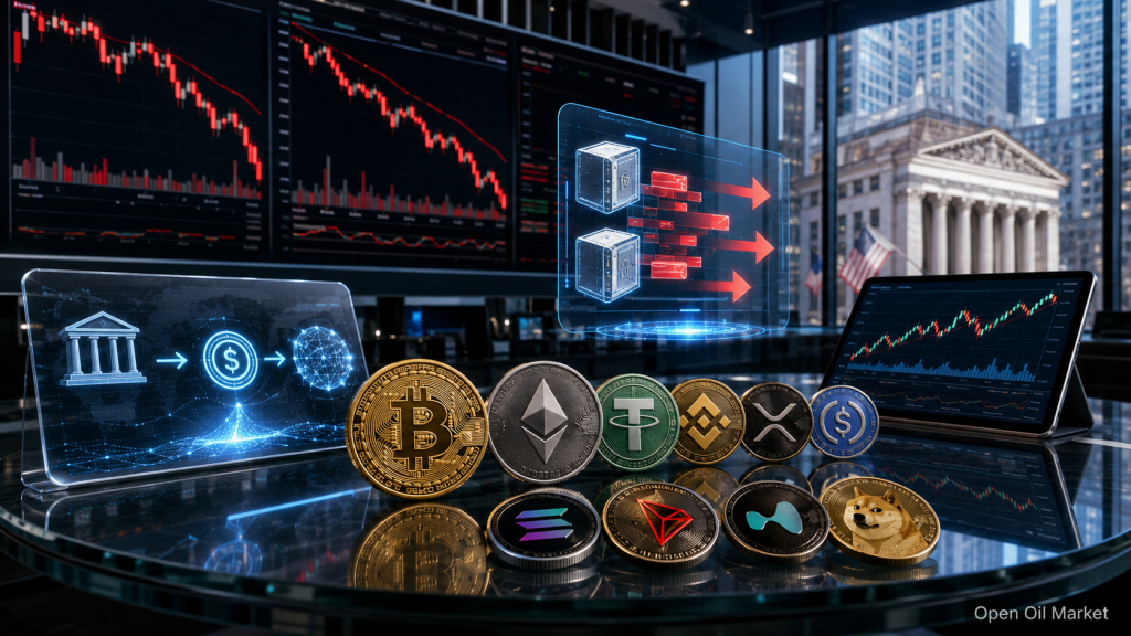 Actualités des crypto-monnaies 1er juin 2026, Bitcoin et Ethereum face aux graphiques de trading, sorties des ETF, stablecoins et 10 principales crypto-monnaies.