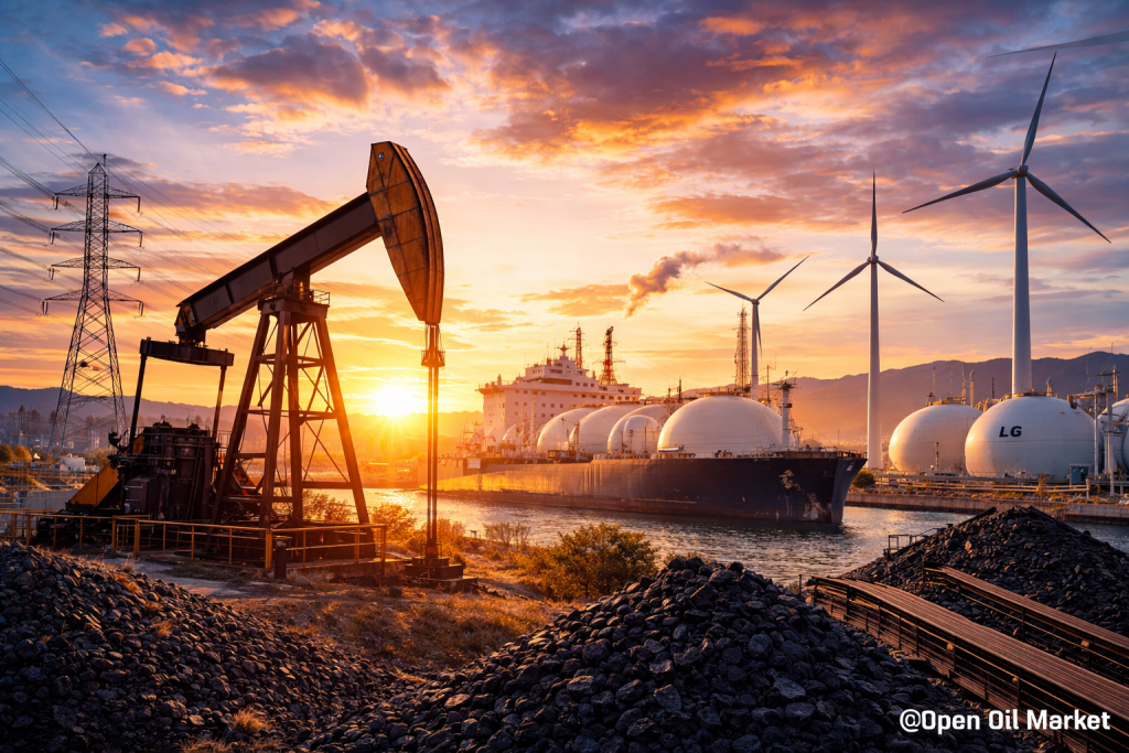 Marché mondial du pétrole et du gaz 4 avril 2026 énergie GNL raffinage électricité vision secteur énergétique global.