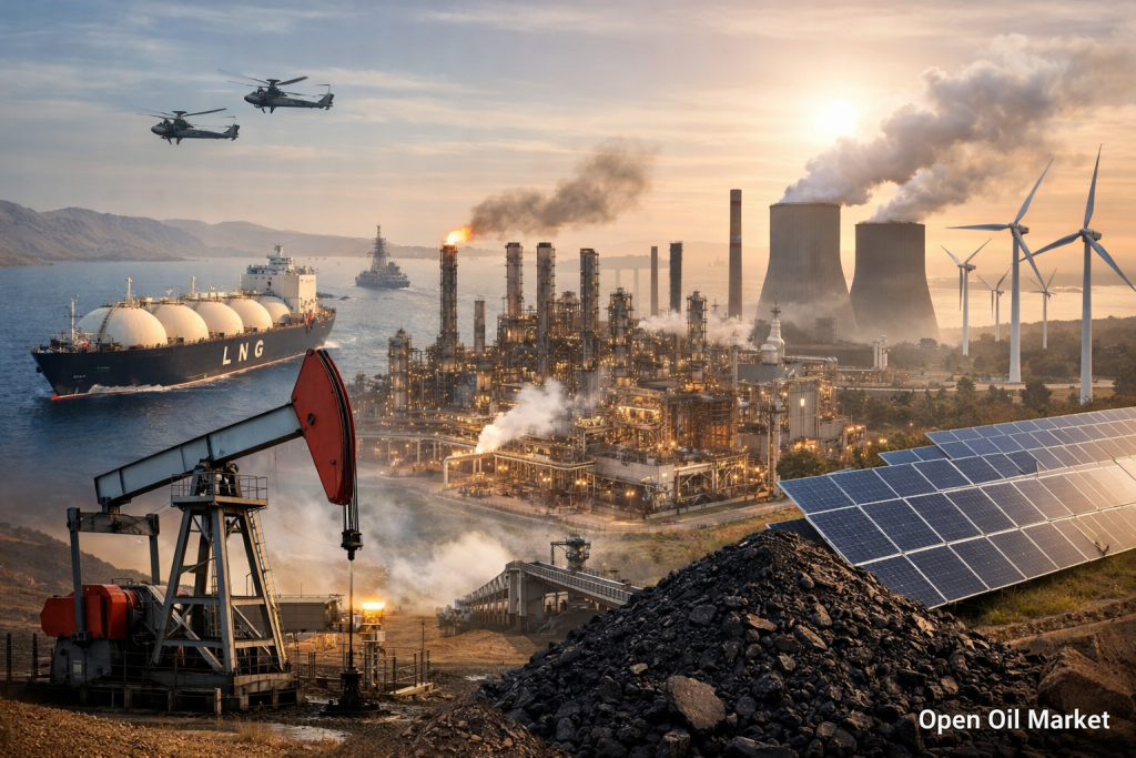 Pétrole et gaz 29 mars 2026 marché pétrole gaz GNL raffineries électricité et SER face aux risques mondiaux Open Oil Market