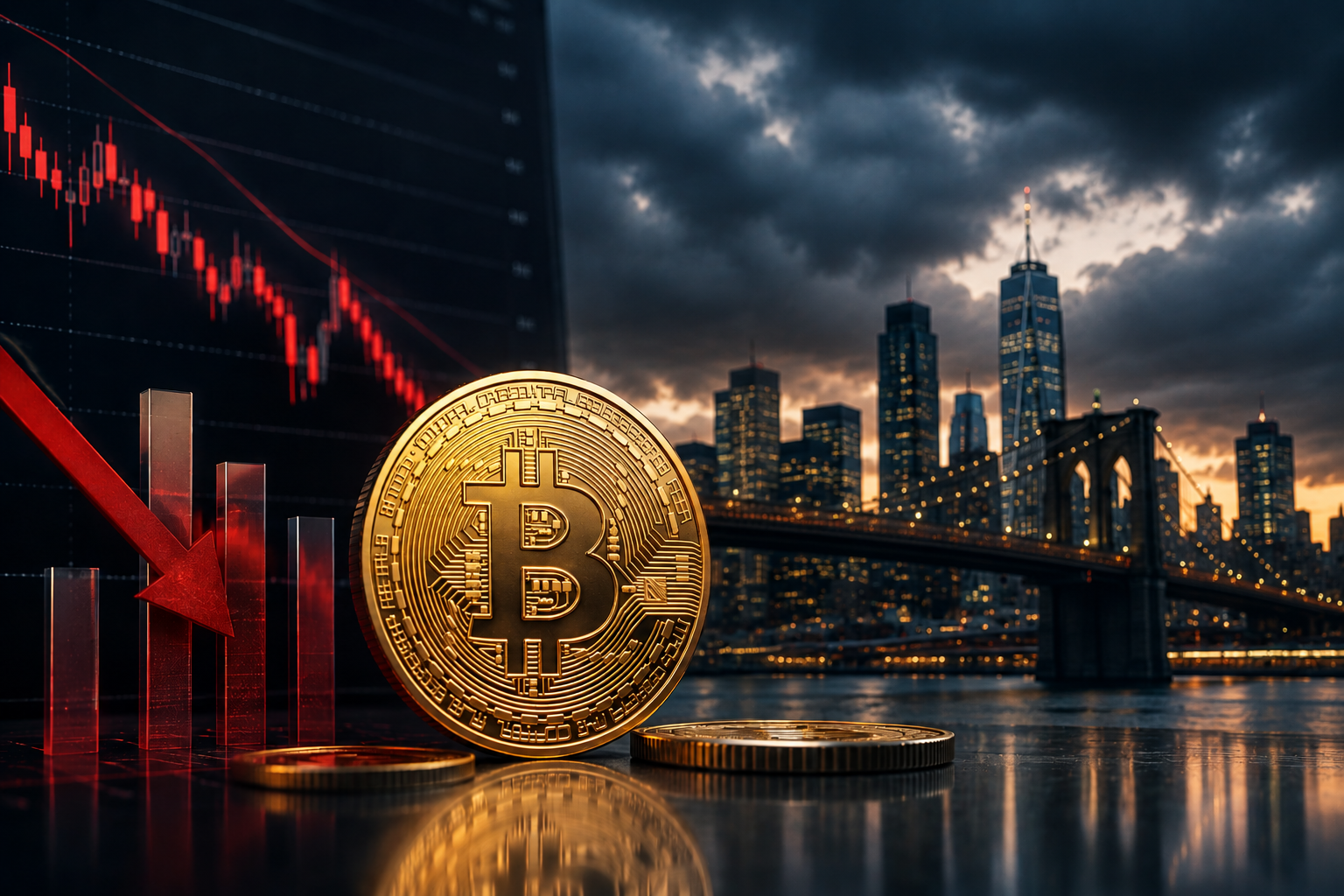 Actualités des cryptomonnaies : lundi 3 août 2026 — Bitcoin maintient 63 000 $ après la pause « faucon » de la Fed et les sorties de fonds record des ETF