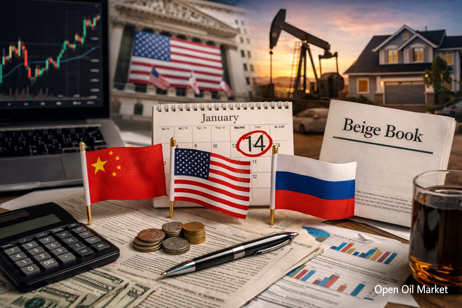 Événements économiques et rapports d'entreprise — mercredi, 14 janvier 2026 : PPI États-Unis, ventes au détail et rapports des banques