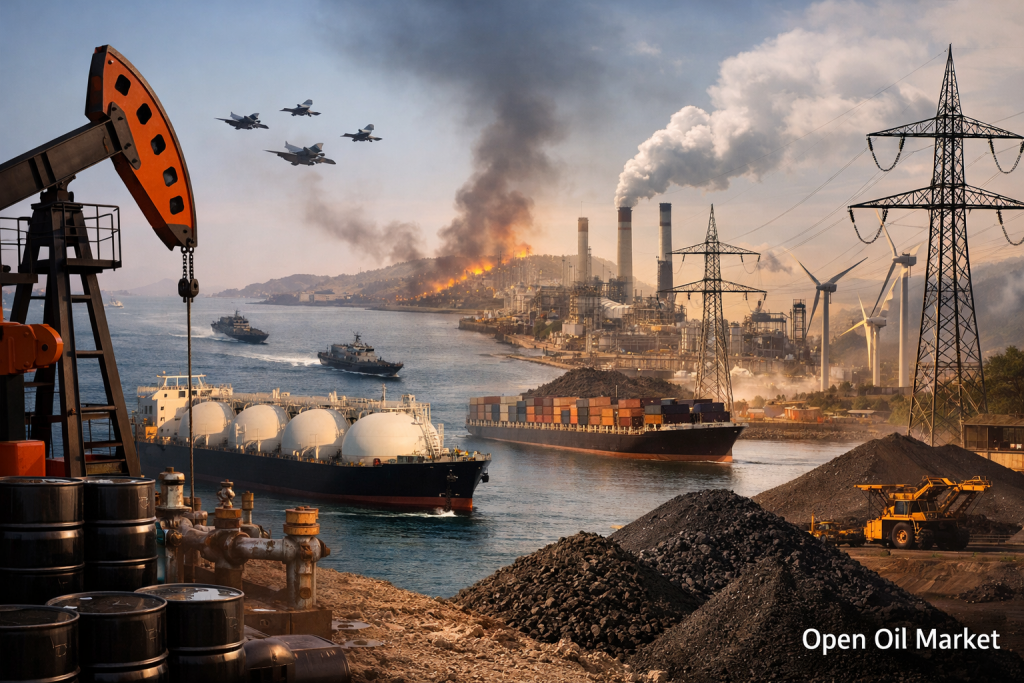 Actualités pétrolières et énergétiques du 3 avril 2026 — pétrole, gaz, GNL, raffineries et électricité