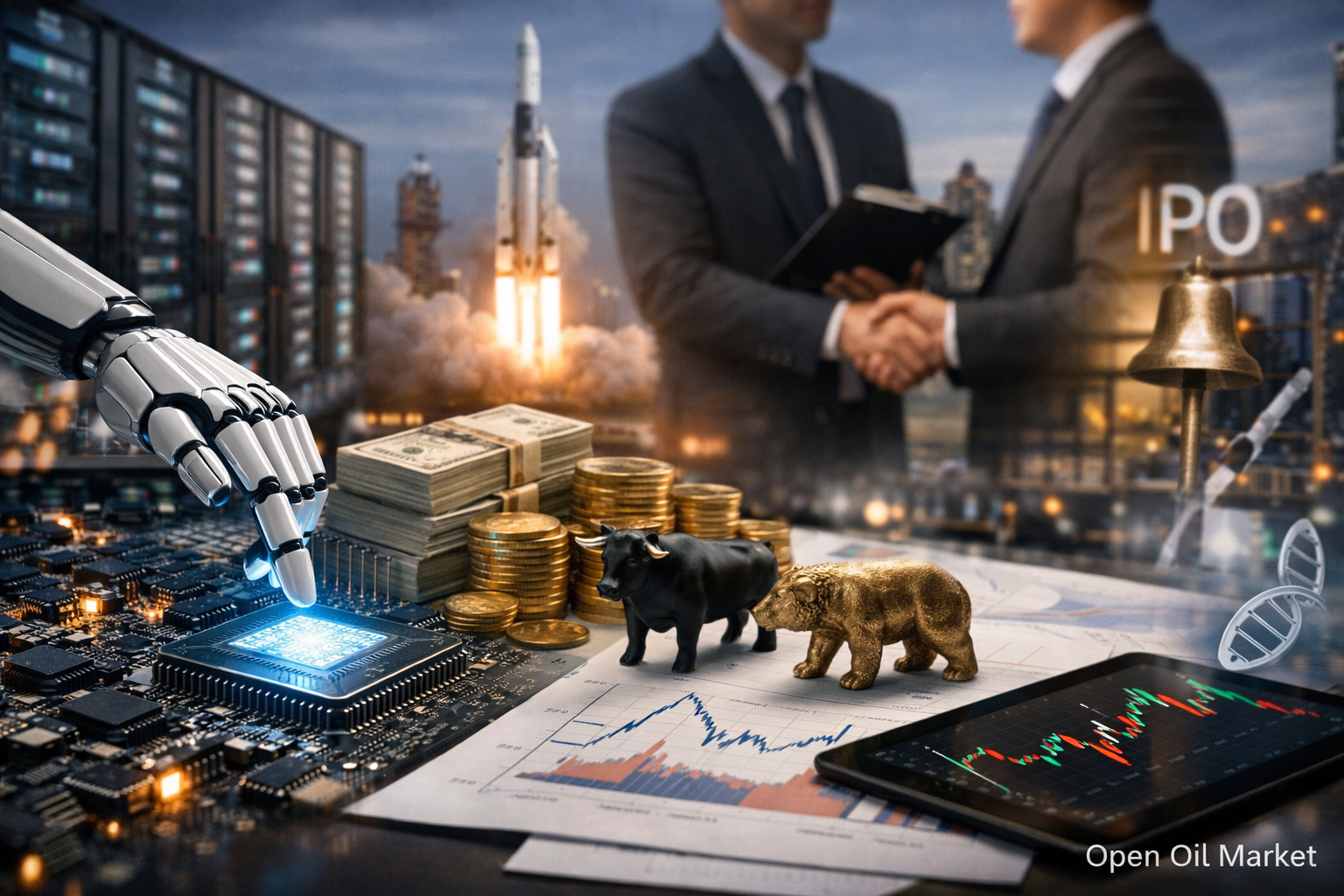 Nouvelles des start-ups et du capital-risque — 22 février 2026 : mégarounds AI et fenêtre IPO instable.