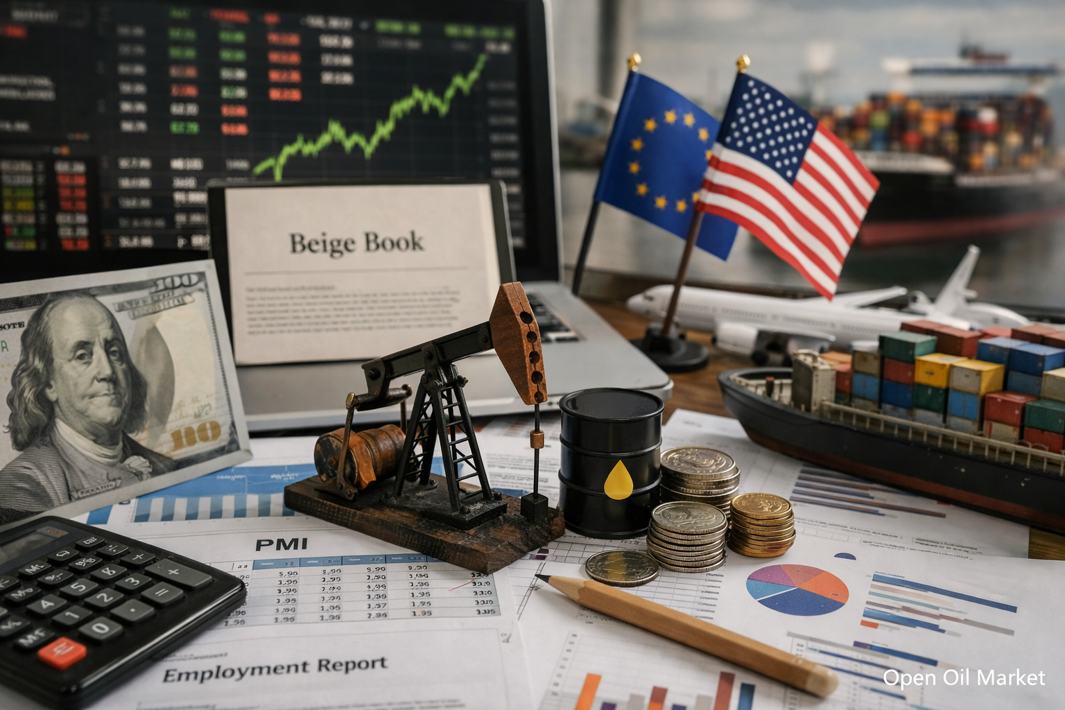 Événements économiques et rapports d'entreprise de la semaine du 2 au 6 mars 2026 : PMI, inflation de la zone euro, ADP et Nonfarm Payrolls