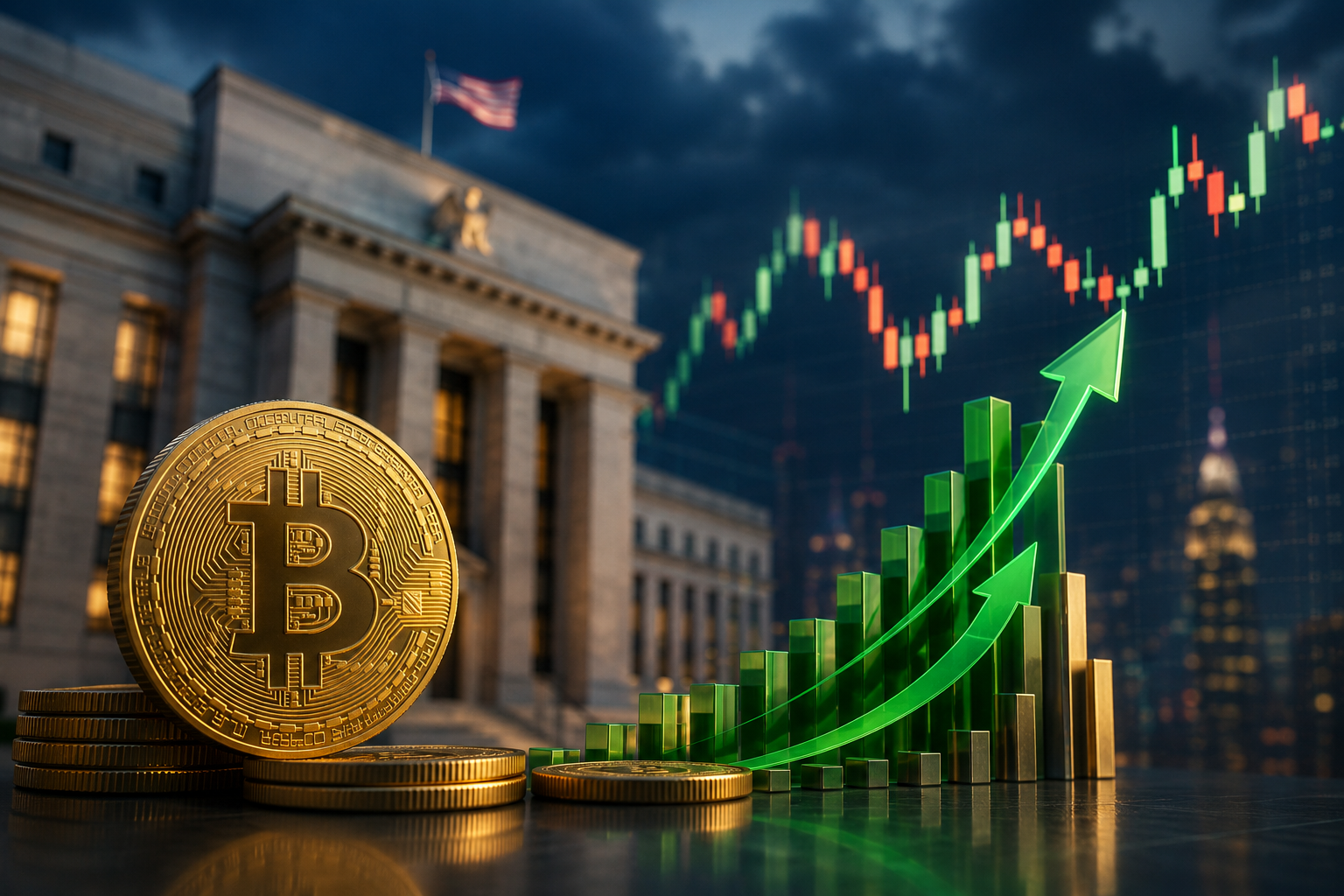 Actualités des cryptomonnaies : vendredi 31 juillet 2026 — le bitcoin maintient 64 000 $ après la pause "faucon" de la Réserve fédérale, et le capital retourne vers les ETF spot.