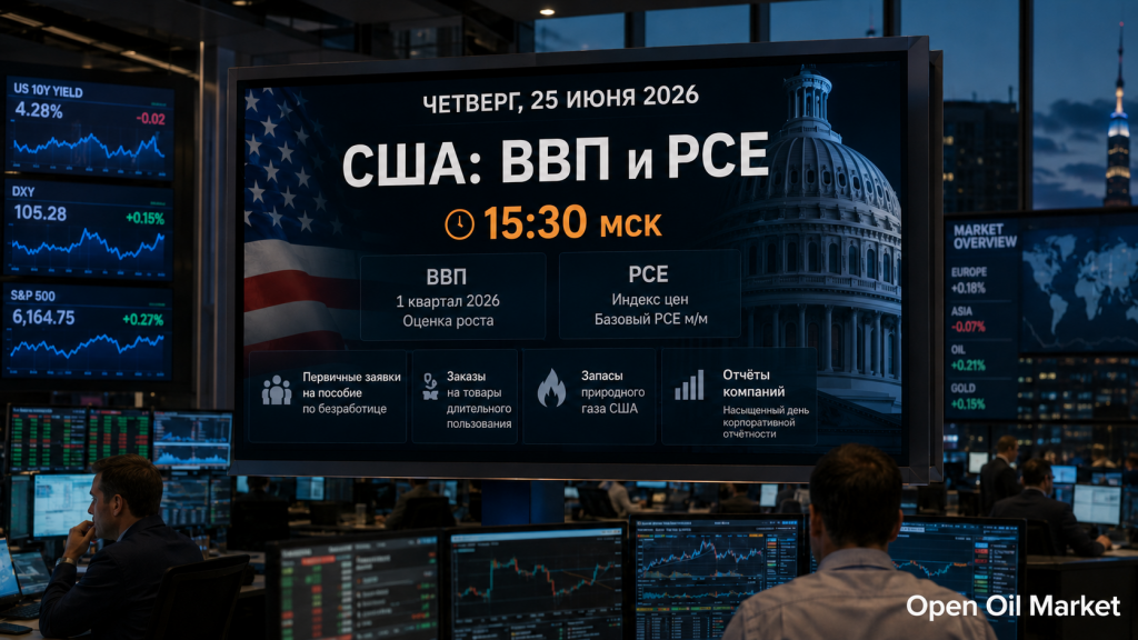 Événements économiques et rapports d'entreprise du 25 juin 2026 : PIB des États-Unis, PCE, marché du travail et rapports d'entreprises